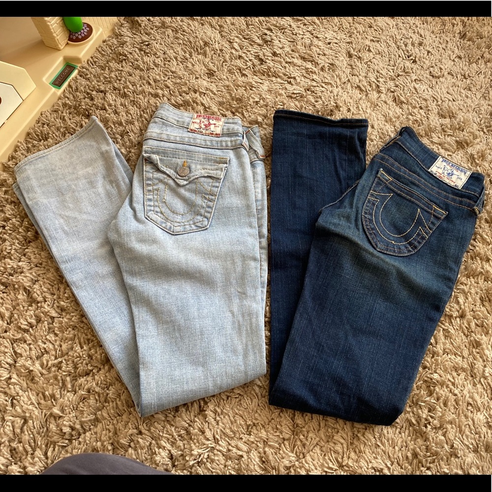 True Religion jeans women’s size 25 & 27